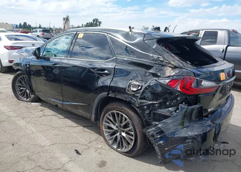 2020 Lexus Rx 350 F Sport Performance из США, поврежденный, VIN 2T2YZMDA0LC228234